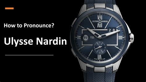 how is audemars piguet pronounce|how to pronounce ulysse nardin.